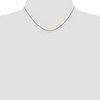 Black Bow Jewelry 0.8mm 10k Yellow Gold Classic Box Chain Necklace - 2 of 4