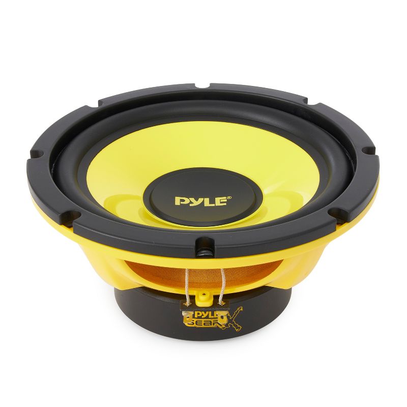 Pyle 400W 8 Inch 4 Ohm Pro Midbass Woofer Audio Component Woofer Sound Speaker System with 3.58 Inch Mount Depth for Car Stereo, 3 of 7