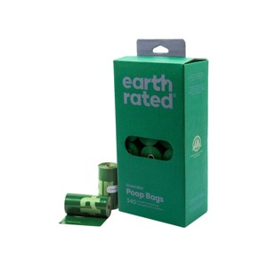 Earth Rated Dog Poop Bags - Lavender - 340ct - 1 of 4