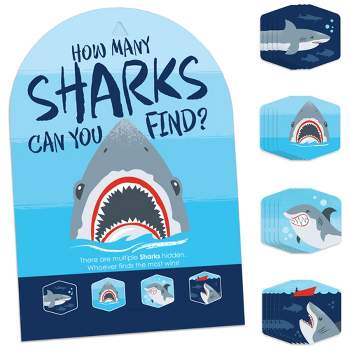 Buy Pin the Fin on the Shark / Shark Party Game DIY Party Game