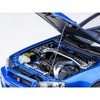 Nissan Skyline GT-R R34 Nismo Z-TUNE RHD (Right Hand Drive) Bayside Blue 1/18 Model Car by Autoart - 3 of 4