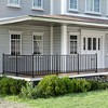 APRILSOUL Black Metal Flat Railing Kit for Porch, Balcony, Deck without Post - 2 of 4
