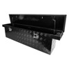 Heavy Duty Aluminum Pickup Truck Bed Tool Box with 5 Bar Tread Pattern and Lock Key - Ideal for RV, ATV, and Trailer - 2 of 4