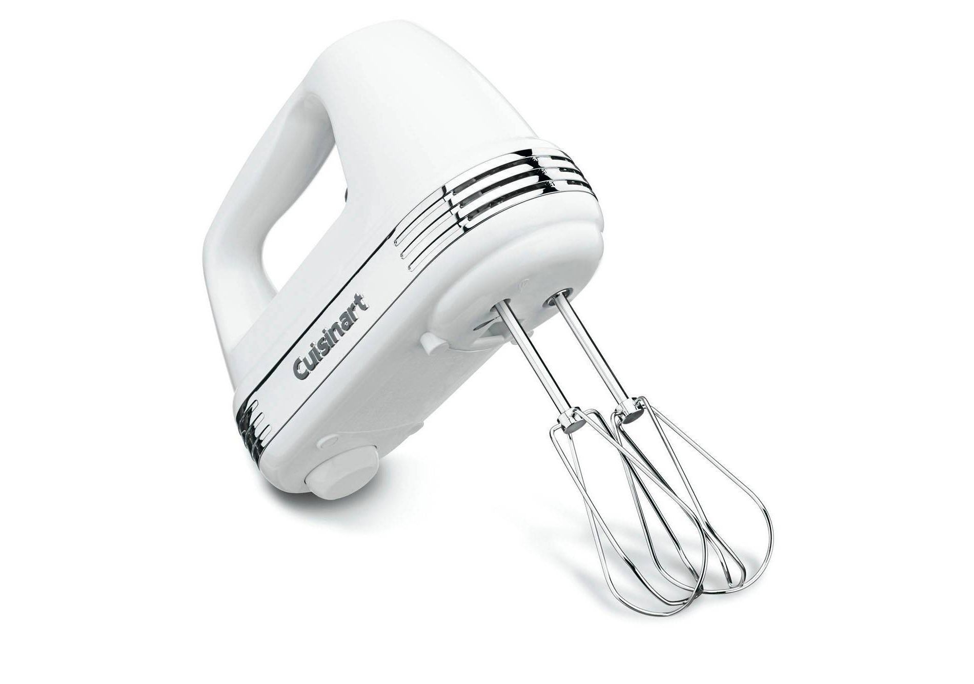 Cuisinart Power Advantage Plus 9 Speed Hand Mixer with Storage Case White HM-90S