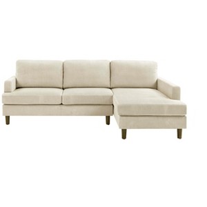 TiramisuBest 86" Gray Upholstered Pull-Out Sofa Bed - 1 of 4