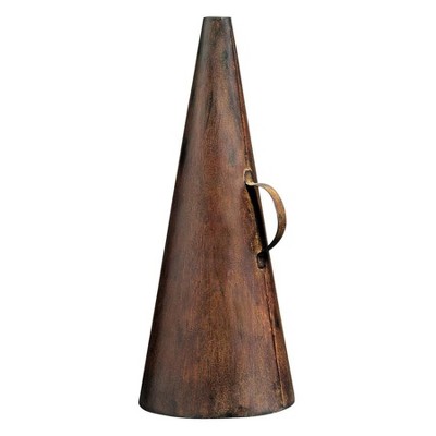 Design Toscano Scaled Metal Director's Megaphone Sculpture