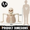 Joyfy 57.6'' Halloween Outdoor Decoration, Light Up Giant Skeleton Groundbreaker with Infrared Sensor for Halloween Yard Graveyard Haunted House Props - 4 of 4