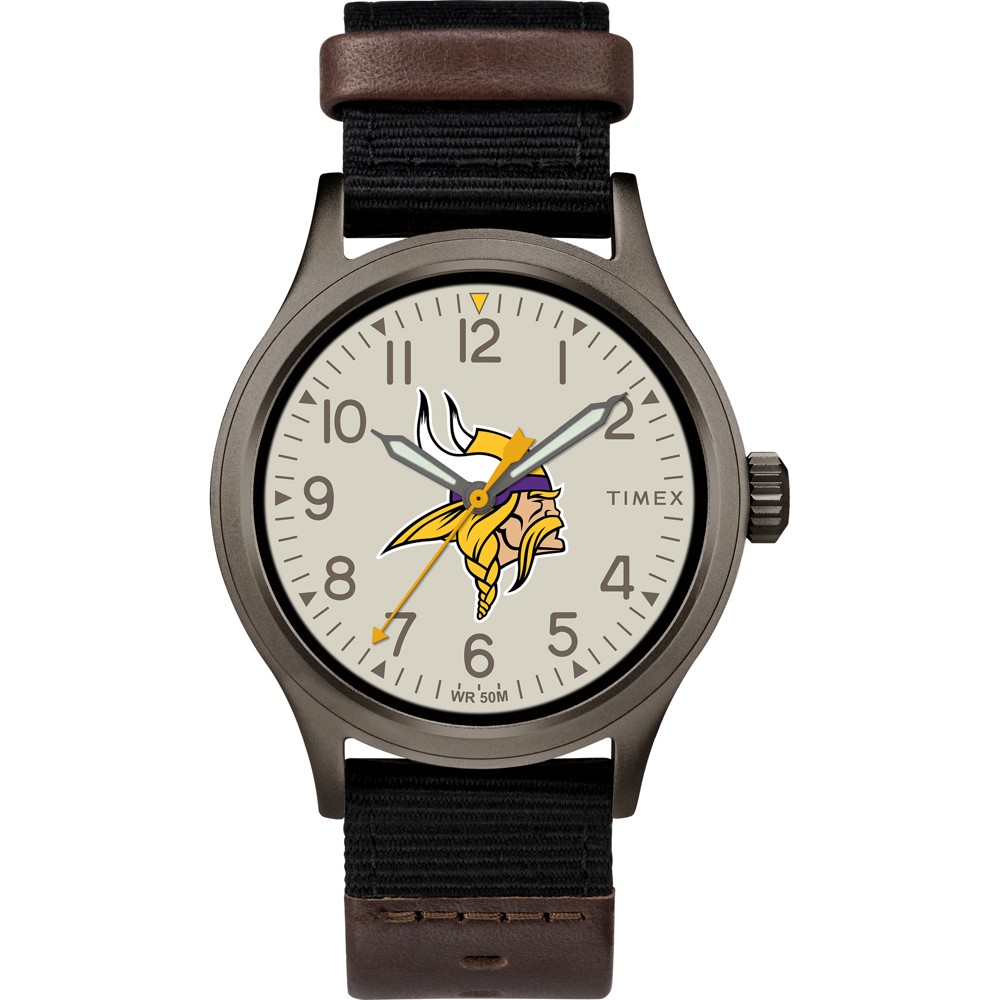 UPC 753048775880 product image for Timex Tribute Collection Minnesota Vikings Clutch Men's Watch | upcitemdb.com