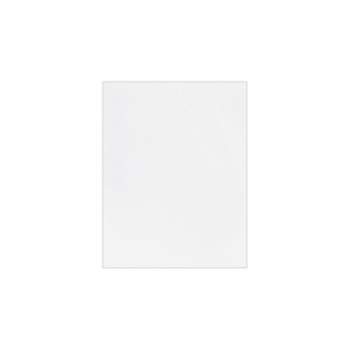 LUX 80 lb. Cardstock Paper 8.5" x 11" Bright White 500 Sheets/Pack (81211-C-03-500)