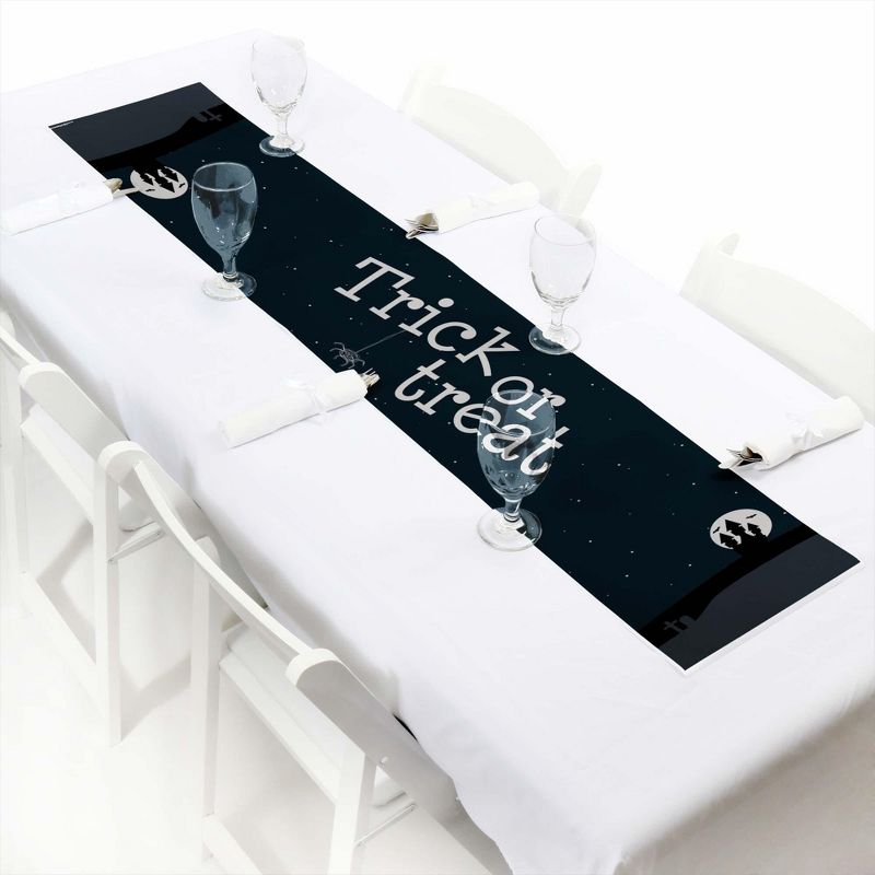 Big Dot of Happiness Trick or Treat - Petite Halloween Party Paper Table Runner - 12 x 60 inches, 1 of 4