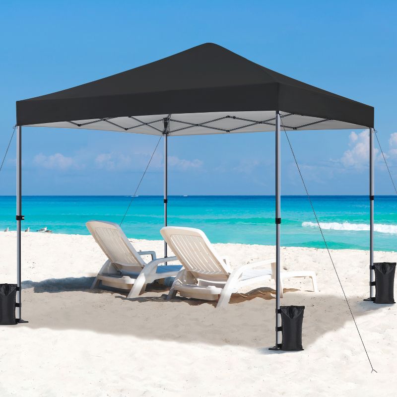 Yaheetech 10x10ft Pop-up Canopy with One-Push-To-Lock Setup Mechanism, 2 of 8