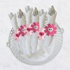 Big Dot of Happiness Be My Galentine - Galentine's & Valentine's Day Party Paper Napkin Holder - Napkin Rings - Set of 24 - 3 of 4