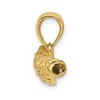 Black Bow Jewelry 14k Yellow Gold Large 3D Lacrosse Stick Pendant - 2 of 4