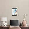 Art Remedy House of Lines I Blue Abstract Wall Art Framed - 4 of 4