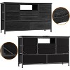47.4-inch Multi-Functional TV Stand with 8 Drawers, RGB Smart Light Strip, Dual Power Outlets, Suitable for Multiple Scenarios - 4 of 4