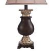 Winthrop Table Lamp: StyleCraft Accent, Ivory Linen Shade, No Assembly Required - 3 of 4