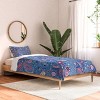 Deny Designs Pimlada Phuapradit Tiny Paisleys Twin/Twin XL Comforter and Sham Set (2-3pc Set) - 2 of 4