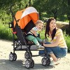 Infans Folding Lightweight Baby Toddler Umbrella Travel Stroller w/ Storage Basket - 2 of 4