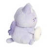 Aurora Small HUG ME Candy Heart Meowchi Tasty Peach Enchanting Stuffed Animal Purple 7" - 3 of 4