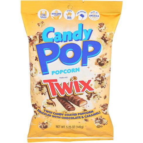 Candy Pop Twix Popcorn - Case Of 12 - 5.25 Oz : Target