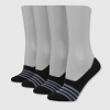 Hanes Premium Women's 4pk Cool Comfort Lightweight Liner Socks - 5-9 - image 3 of 3