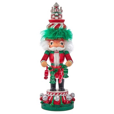 Kurt Adler 15-inch Hollywood Nutcrackers™ Red, White And Green Candy ...