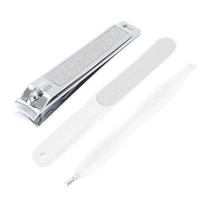Unique Bargains Large Nail Clipper 3 Pcs