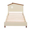 NicBex Twin/Full Size Wood Platform Bed Frame with House-Shaped Headboard for Kids/Boys/Girls,No Box Spring Needed,Easy Assembly - 4 of 4