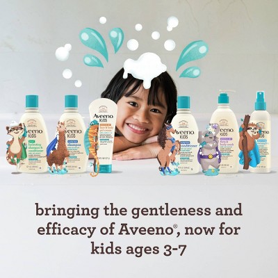 Aveeno Kids Sensitive Skin Face &#38; Body Wash With Oat Extract, Gently Washes Without Drying - 18 fl oz_2