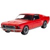 Skill 1 Model Kit 1968 Ford Mustang GT Red Snap Together Model by Airfix Quickbuild - 2 of 4