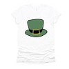 Simply Sage Market Leprechaun Hat Short Sleeve Tee - M - White - 2 of 4