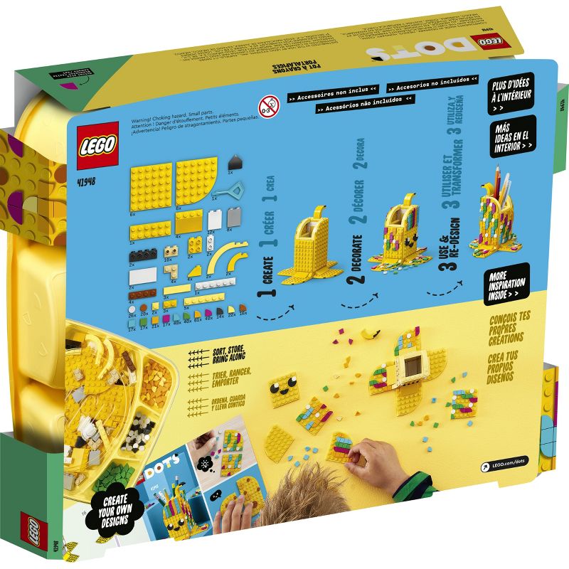LEGO DOTS Cute Banana Pen Holder Crafts Set 41948, 5 of 8