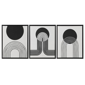 Gulches 3-piece Framed Canvas Wall Art Set - 1 of 4