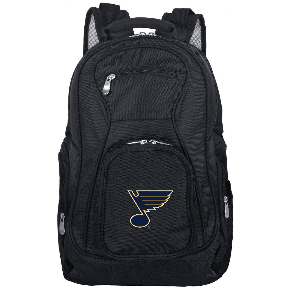 Photos - Backpack NHL St. Louis Blues Mojo Premium 19" Laptop  - Black