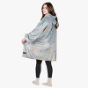 Tirrinia Women Printed Oversized Fleece Wearable Blanket Hoodie Sweatshirt Soft Cozy Gift Wife Woman - 2 of 4