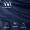 400 Thread Count Organic Cotton Sateen Bed Sheet Set by Bare Home - 4 of 4