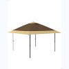 12x12 Pop Up Gazebo Outdoor Canopy Shelter, 8 Stakes Instant Gazebo Tent for Lawn, Garden, Backyard Deck - 2 of 3