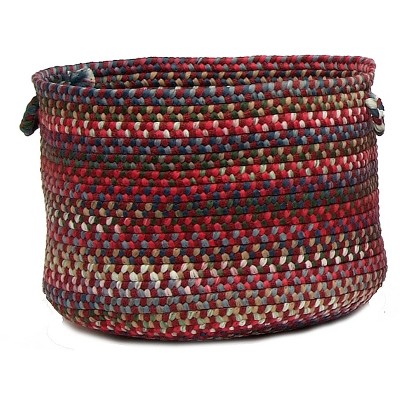 Colonial Mills Chestnut Knoll Utility Basket, 14 by 10-Inch, Amber Rose