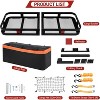 Hitch Mount Cargo Carrier Basket,60"x24"x6" 500 Lb Capacity Includes Net and Straps Fits 2-Inch Receiver Ideal for Cars and SUVs - 2 of 4