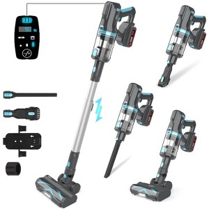 UMLO V11 Cordless Vacuum Cleaner for Home, 45Kpa 60Mins Runtime Powerful Stick Vacuum with LED Touch Screen, 6 in 1 Lightweight - 1 of 1