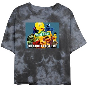 Junior's Sesame Street The Street Raised Me Crop T-Shirt - 1 of 4