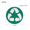 Unique Bargains Recycle Sticker Bin Labels Recycling Vinyl for Home Office Indoor Use - 2 of 4