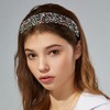 Unique Bargains Women's Bling Rhinestone Padded Headband Glitter Hair Accessories 1.18 Inch Wide Multicolor 1 Pc - 3 of 4