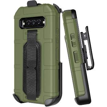 Nakedcellphone Combo for Kyocera DuraForce Pro 3 Phone - Special Ops Case and Holster Belt Clip and Hand Strap