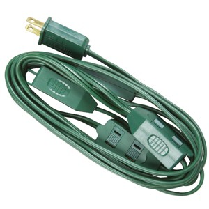 Do it Best Do it 15 Ft. 18/2 Christmas Tree Extension Cord XM-PT2182-15X-GR - 1 of 2