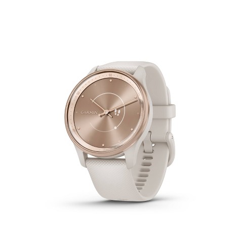 Garmin Vivomove Trend - Peach Gold Stainless Steel Bezel With