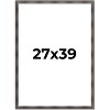 PosterPalooza | Shadow Box 1.75" Deep Brown Picture Frame - UV Acrylic, Foam Board Backing, Hanging Hardware - 2 of 4