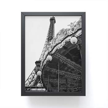 Bethany Young Photography Eiffel Tower Carousel Framed Mini Art - Society6