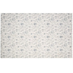 The Lakeside Collection Magnolia Floral Washable Area Rug Accent Rug or Runner Rug - Area Rug - 1 of 1