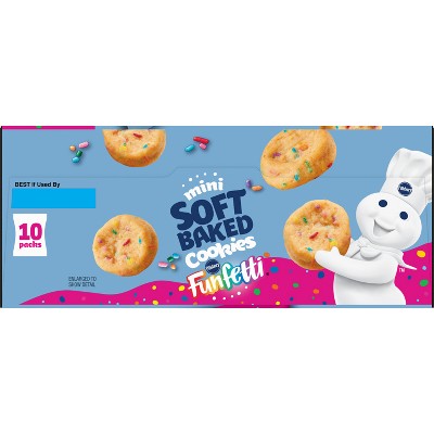 Pillsbury Funfetti Mini Soft Baked Cookies - 10oz